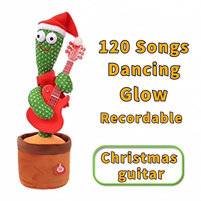 Dancing Cactus Toys,Talking SingingToy,Repeats & Recording What YouSay,Latest Cactus BirthdayGift,Prank Toy,Tricky Toy C1