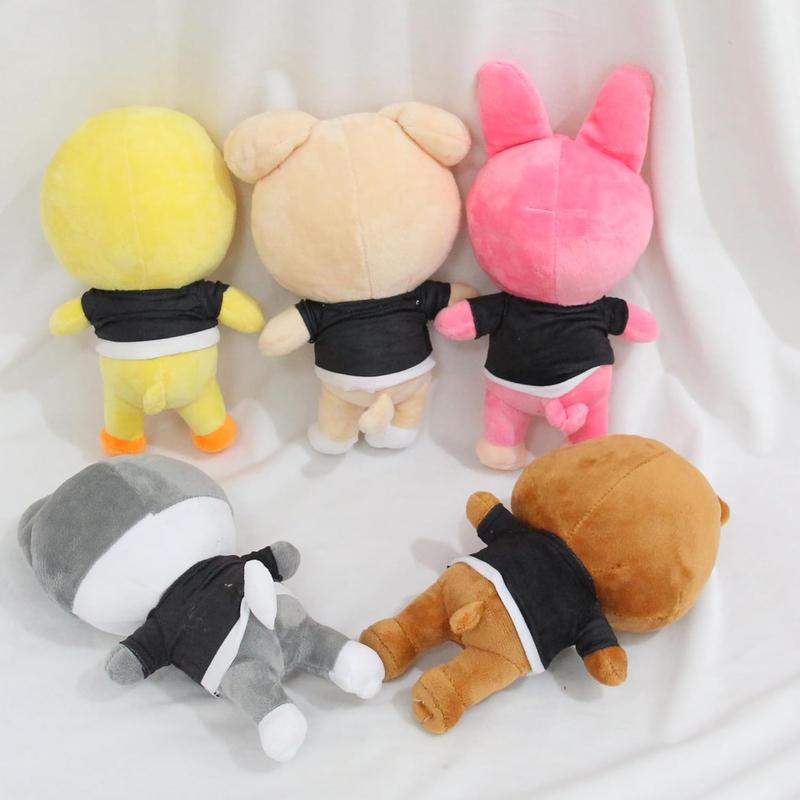 8 PCS Plushies Stray Kids Plush Toys Set 8 Inches Cute Stuffed Animals Toy Stray Kids Ideas for Fans Boys and Girls