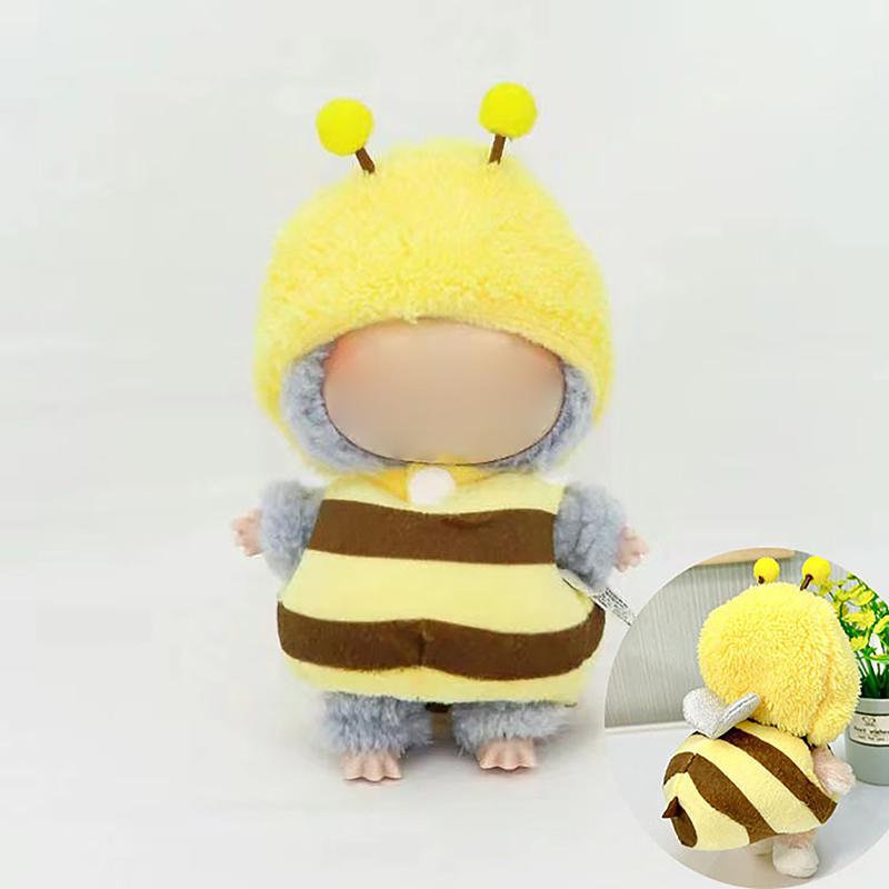 Cute Mini Plush Doll'S Clothes Outfit Only Clothing Accessories For 17cm Dolls Sweater Hoodie Clothing DIY Kids Gifts