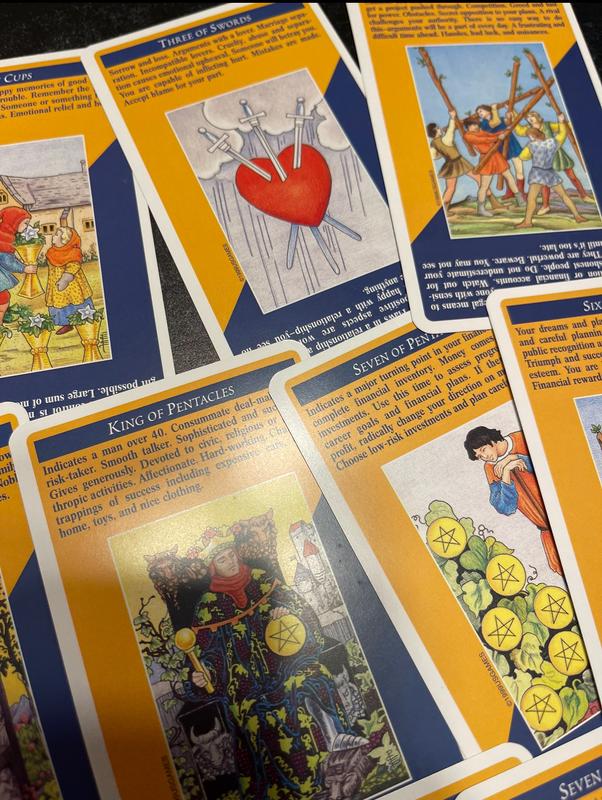 Quick & Easy Tarot Deck with Divinatory Meanings and Reversed Meanings