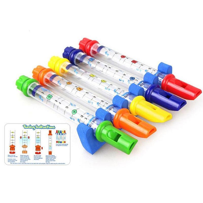 Colorful Water Flute Toy, Educational Musical Instrument Toy for Kids, Fun Bath Toy, Christmas Gift