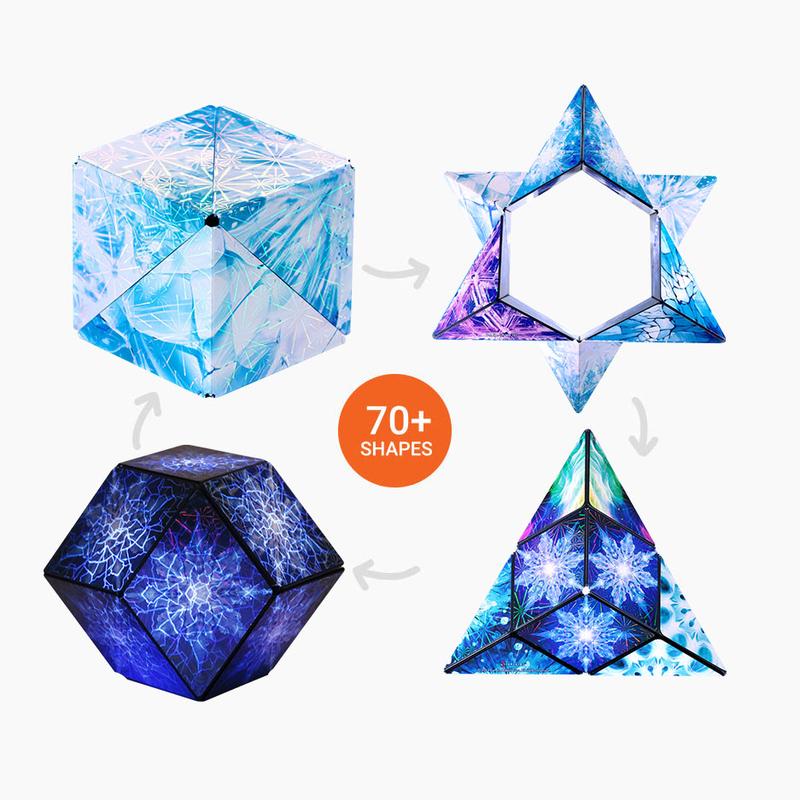 Holographic 2.0 Series - Shashibo Magnetic Puzzle Cubes (4 Styles)