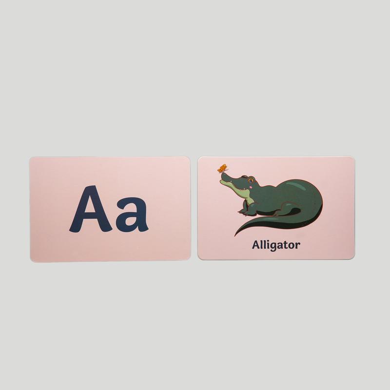 Cute Animal ABC Flashcards