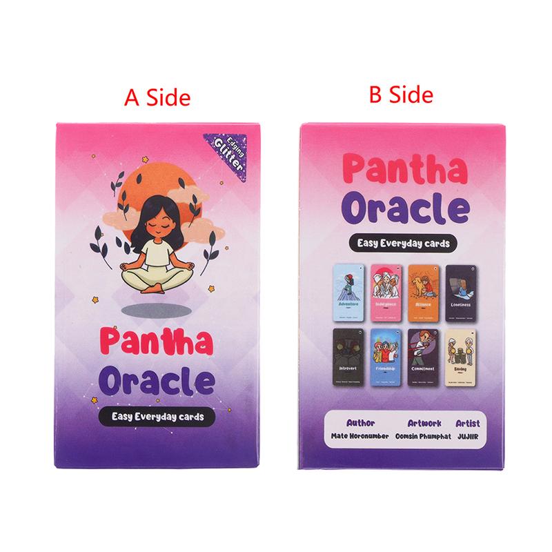 Pantha Oracle Card Tarot Prophecy Divination Deck Family Party Board Game Beginners Card Fortune Telling Game