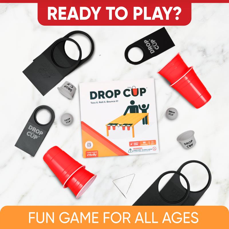 Drop Cup - The Viral Family Party Game - Perfect Game for Parties, Gifts, and Holidays