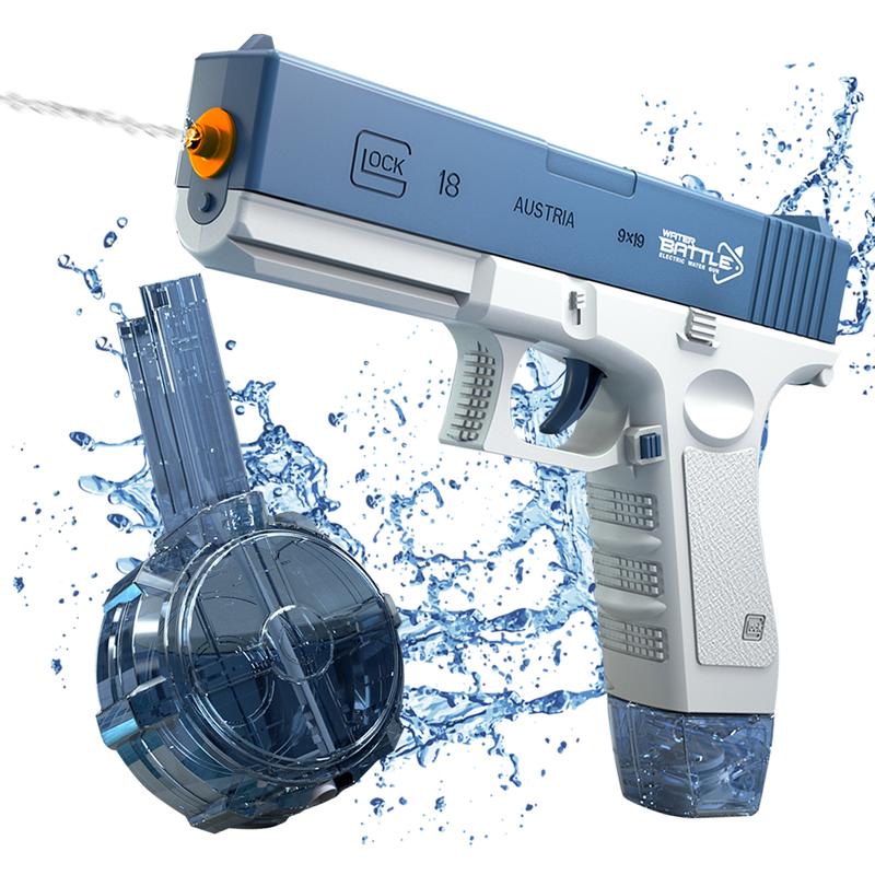 Water Blaster, Waterproof Water Shooter, Swimming Pool Toys for Adults and Kids, 32 FT Long Range, Rechargeable