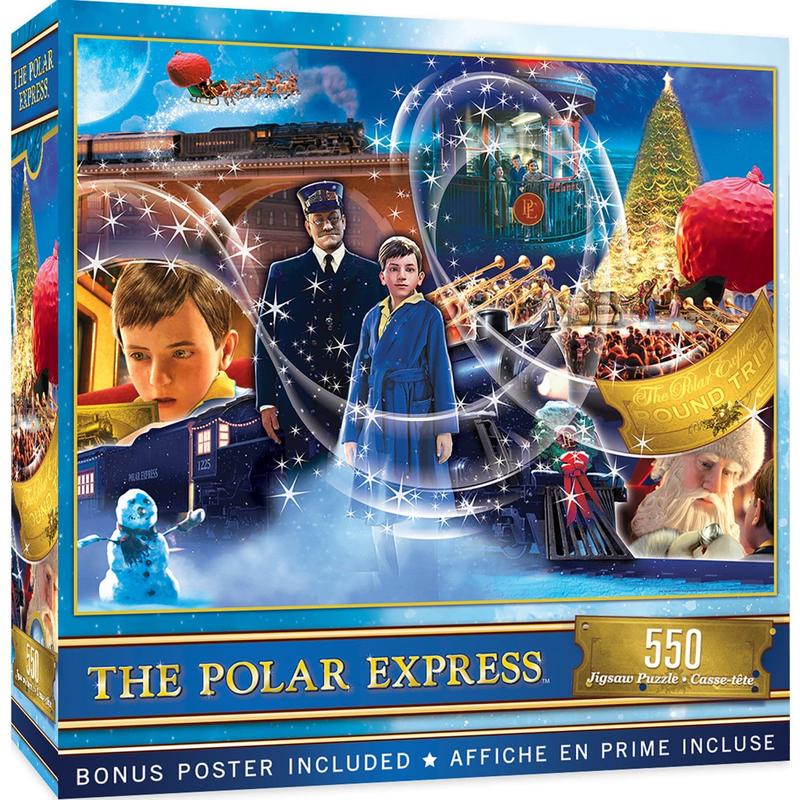 MasterPieces - The Polar Express - Christmas 550 Piece Jigsaw Puzzle