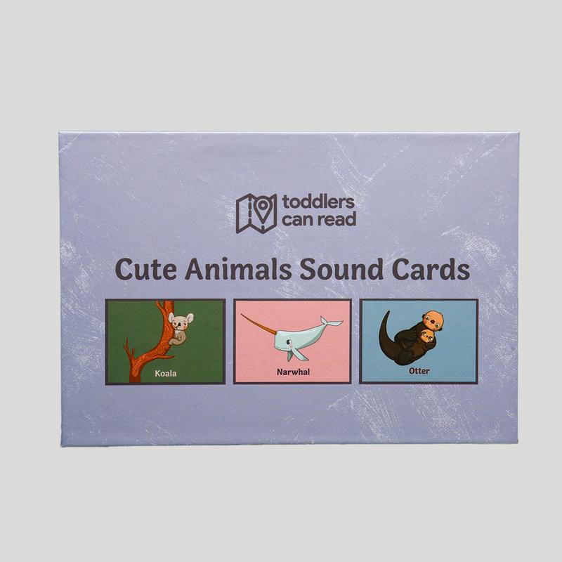 Cute Animal ABC Flashcards