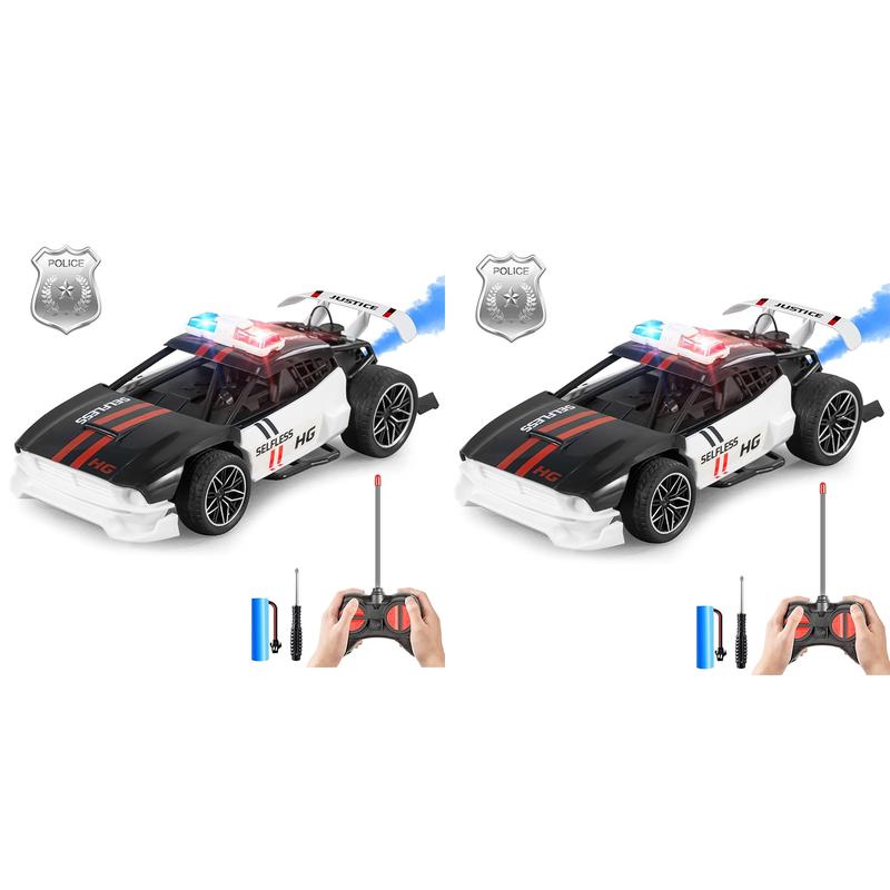 Transformable Robot RC Car+Jet RC Car 2.4GHz-1:18 Scale,Lights,Rotatable Drift,Rechargeable,Christmas Halloween Gift