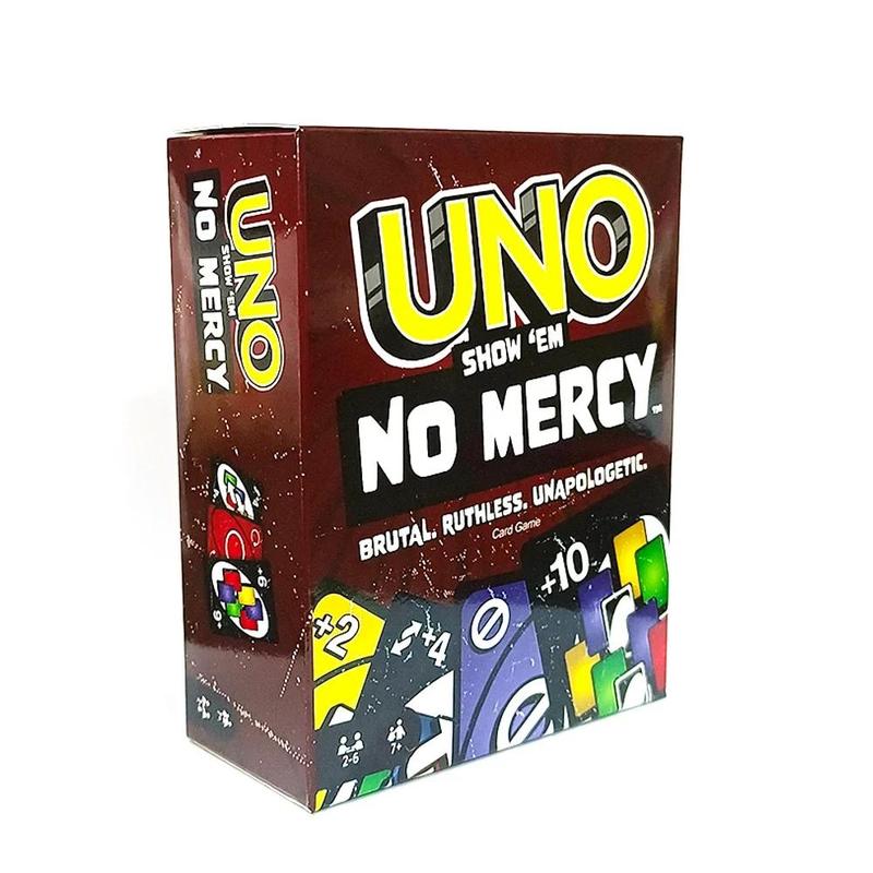 UNO Show No Mercy Card Game -Fun for Kids, Adults & Family Night - ldeal forParties & Travel