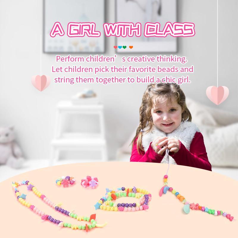 DIY Bracelet Making Kit, 1 Set Creative Hand Rope Toy, Jewelry Making Toy for Gift, Friendship Bracelet Making Accessories