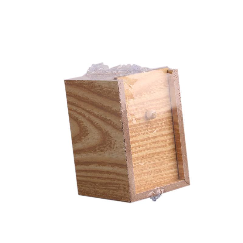 Tricky toy startled wooden box funny April Fool's spoof gift box spider box small wooden box whole person toy