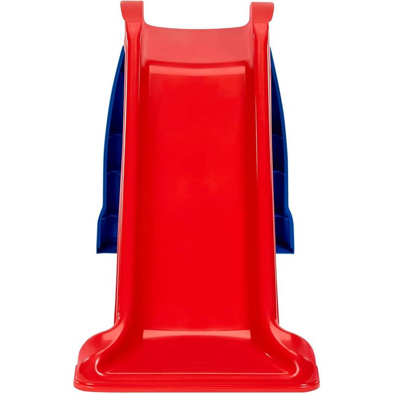 Little Tikes First Slip And Slide, Easy Set Up Playset for Indoor Outdoor Backyard, Easy to Store, Safe Toy for Toddler,Kids (Red Blue), 39.00''L x 18.00''W x 23.00''H