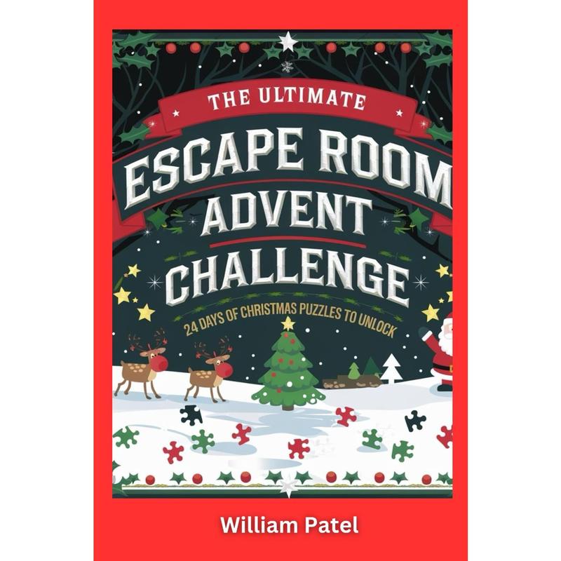 The Ultimate Escape Room Advent Challenge: 24 Days of Christmas Puzzles to Unlock