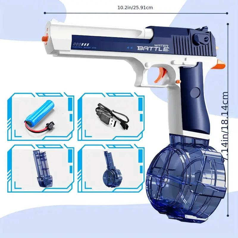 Electric Water Gun, Automatic Water Gun for Kids Adults,  Water Squirt Guns for Pool Party Beach Outdoor