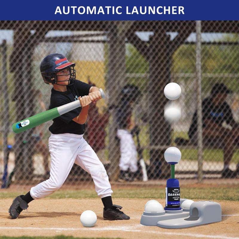 Baseball Toy Set, 1 Set Durable Baseball Bat & Ball & Tee Toy, Indoor Outdoor Backyard Sport Games Toy, Party Favors