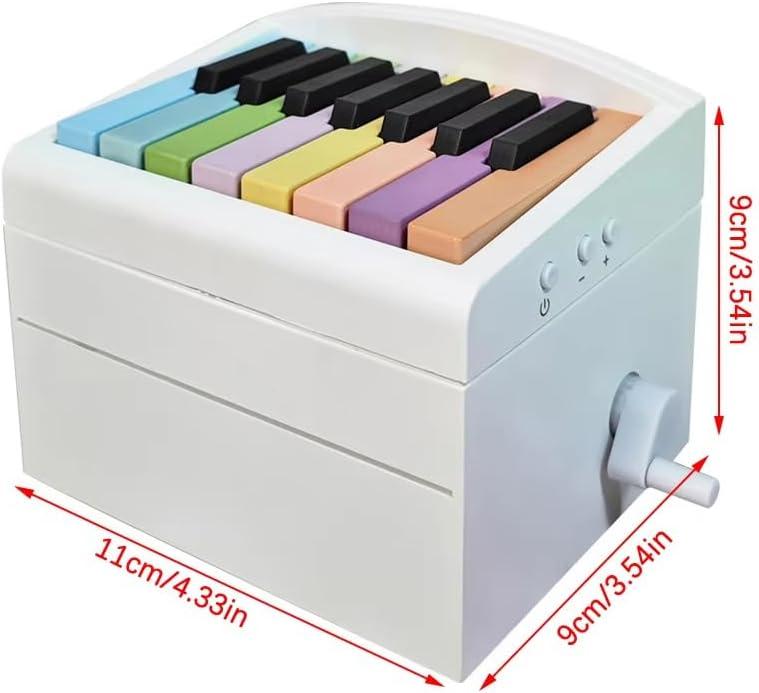 [BLACK FRIDAY] Playable Rechargeable Mini Piano with 52 Sheet Music, 28 Cards,Christmas Gift,Creative Gift,Birthday Gifts,Gift for Family and Friends