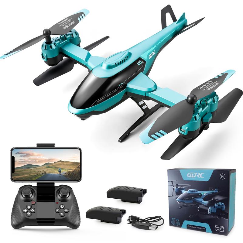 4DRC V10 Remote Control Helicopter with Camera Beginner Drone Wifi Real Time Video Airplane Model Children Toys Christmas Gift rc airplane   Airplanes & Helicopters rcheli rc helicopter