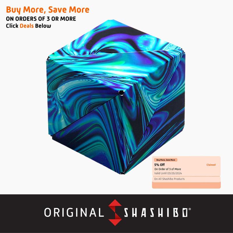 Laurence Gartel Series - Shashibo Magnetic Puzzle Cubes