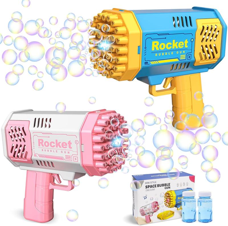 Bubble gun for kids Toddler with bubble liquid, toys for boys and girls 3-8 years old, Toddler outdoor toys for kids