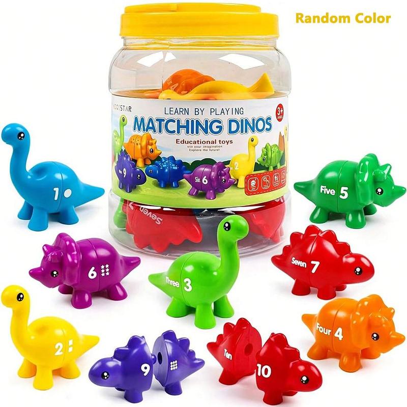 Dinosaur Design Alphabet Matching Game, Matching Letters Game Toy with Uppercase & Lowercase, Creative Learning Toy for Hand-eye Coordination, Christmas Gift