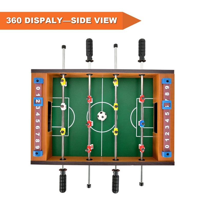 Table Football & Mini Balls, 1 Count Table Soccer & 2 Counts Balls, Parent-child Competitive Board Game, Indoor Recreation Equipment for Kids & Adults, Gaming Accessories, Party Supplies