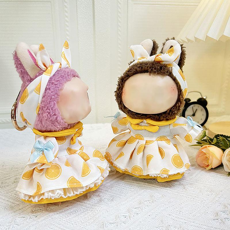 Cute Mini Plush Doll'S Clothes Outfit Only Clothing Accessories For 17cm Dolls Sweater Hoodie Clothing DIY Kids Gifts