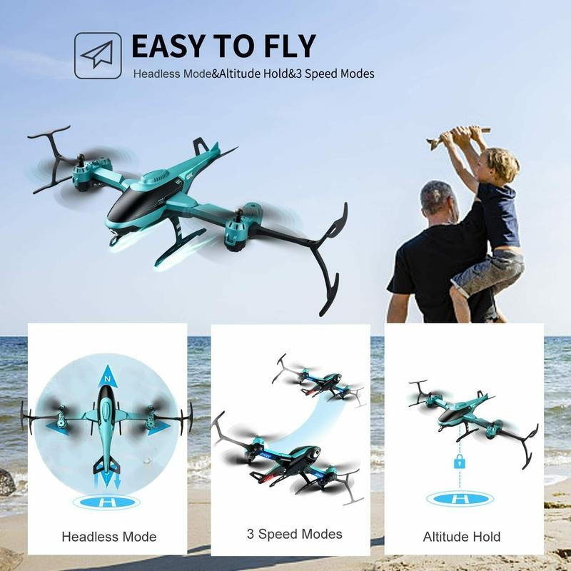 4DRC V10 Remote Control Helicopter with Camera Beginner Drone Wifi Real Time Video Airplane Model Children Toys Christmas Gift rc airplane   Airplanes & Helicopters rcheli rc helicopter