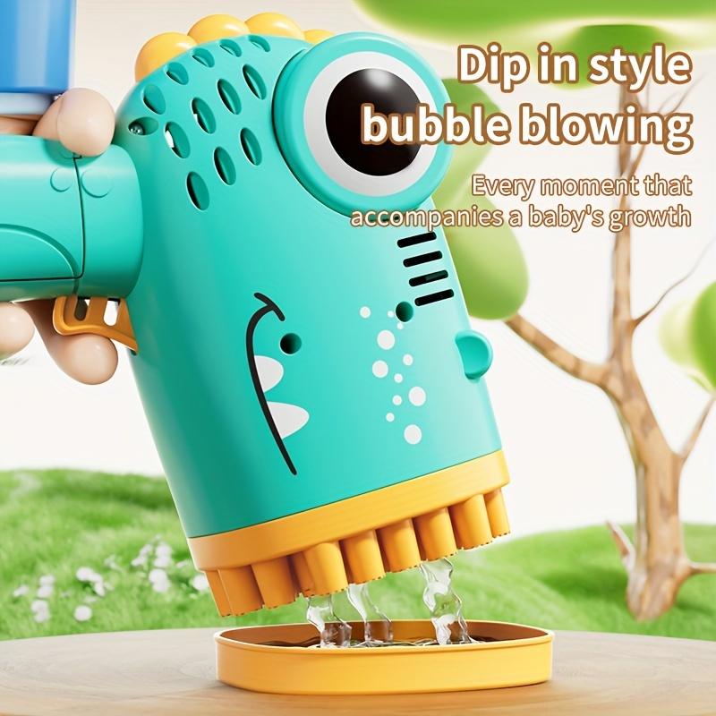 1pc Portable Electric Automatic Bubble Gun With LED Lights, Birthdays, Outdoor Gatherings, And As A Gift For Boys And Girls, Creating A Magical Atmosphere