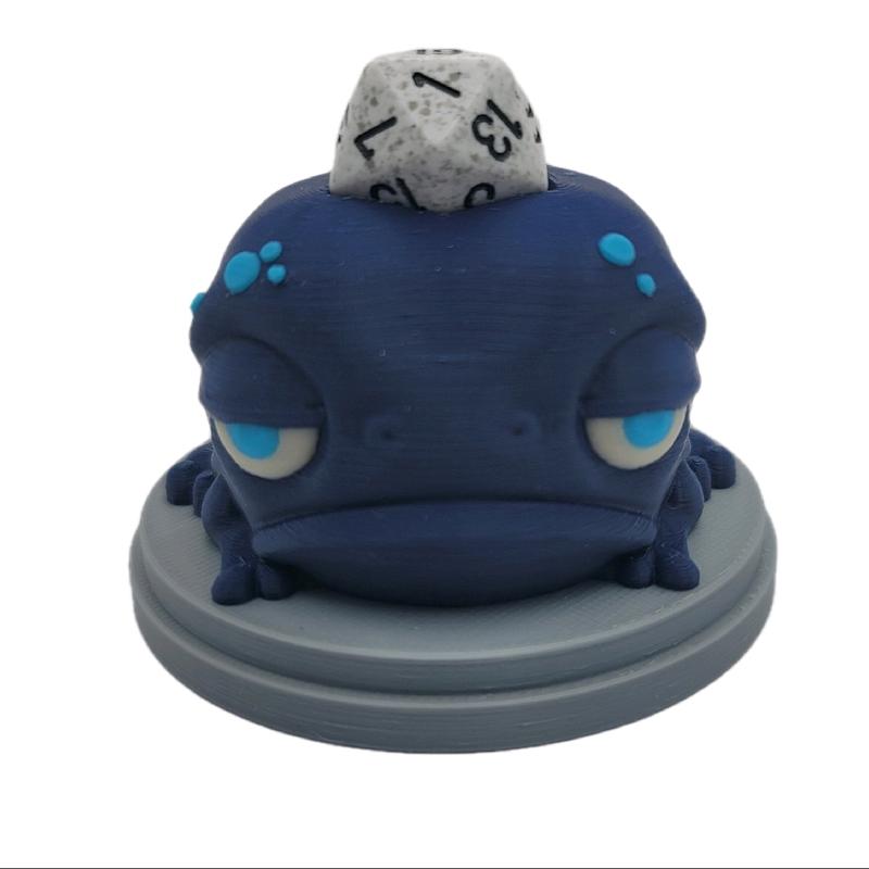 Rustifar the Grumpy Toad Dice Guardian - Dice Jail