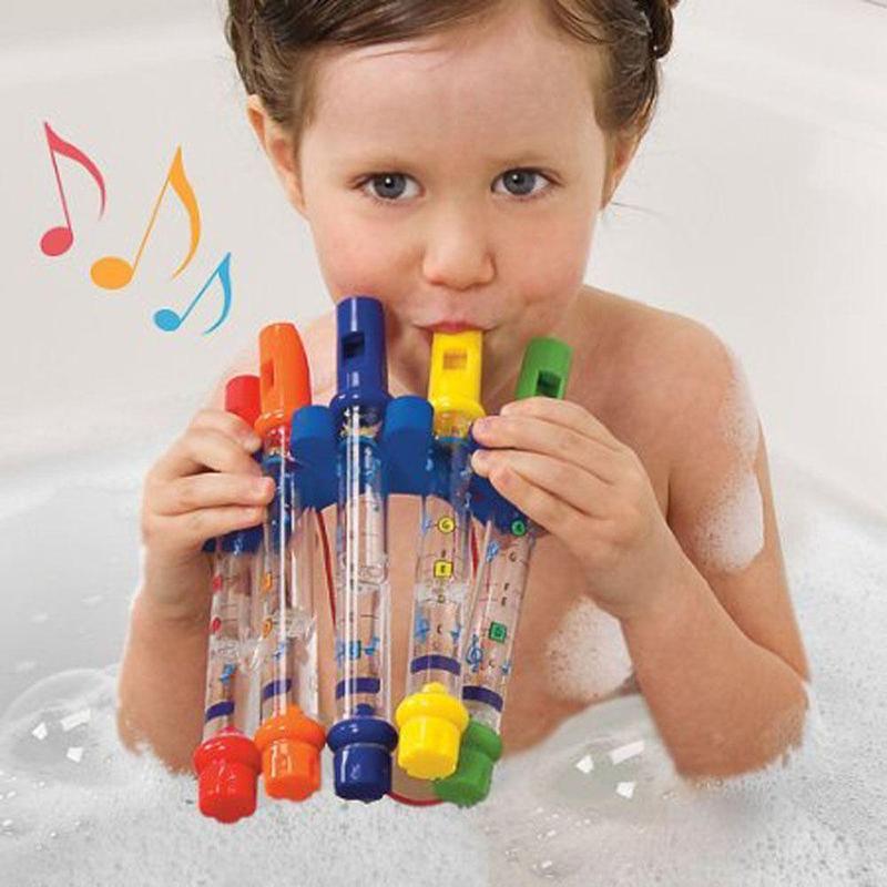 Colorful Water Flute Toy, Educational Musical Instrument Toy for Kids, Fun Bath Toy, Christmas Gift