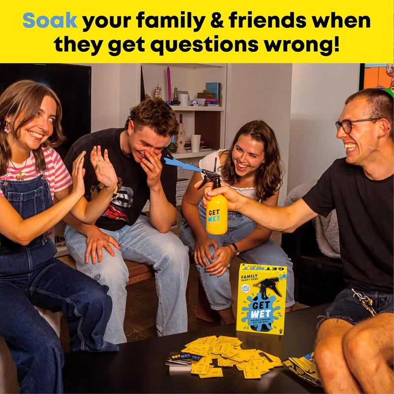 Get Wet Family Game - Think Fast Or Get Wet