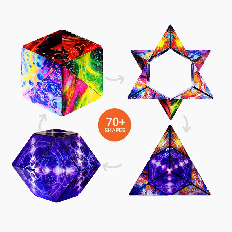 Holographic 2.0 Series - Shashibo Magnetic Puzzle Cubes (4 Styles)