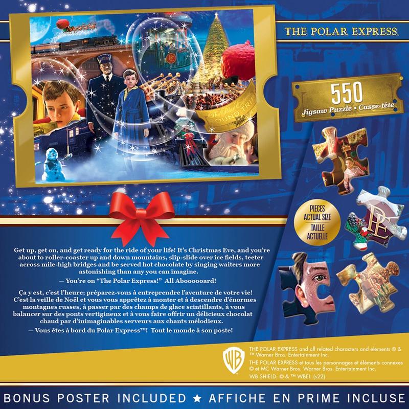 MasterPieces - The Polar Express - Christmas 550 Piece Jigsaw Puzzle