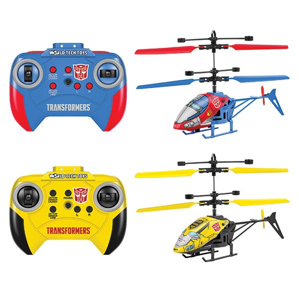 Transformers Optimus Prime & Bumble Bee Remote Control IR Helicopter