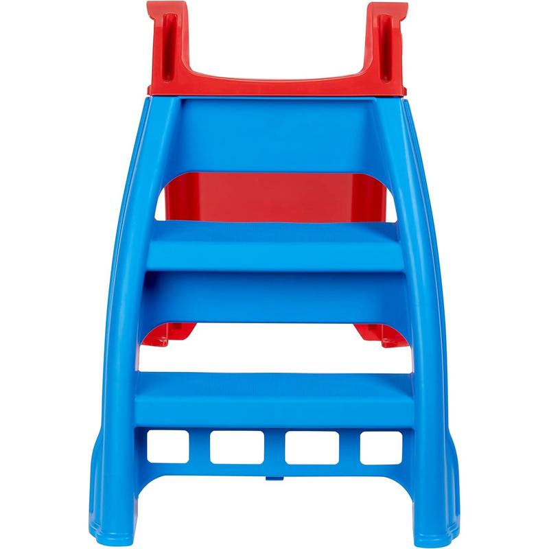 Little Tikes First Slip And Slide, Easy Set Up Playset for Indoor Outdoor Backyard, Easy to Store, Safe Toy for Toddler,Kids (Red Blue), 39.00''L x 18.00''W x 23.00''H