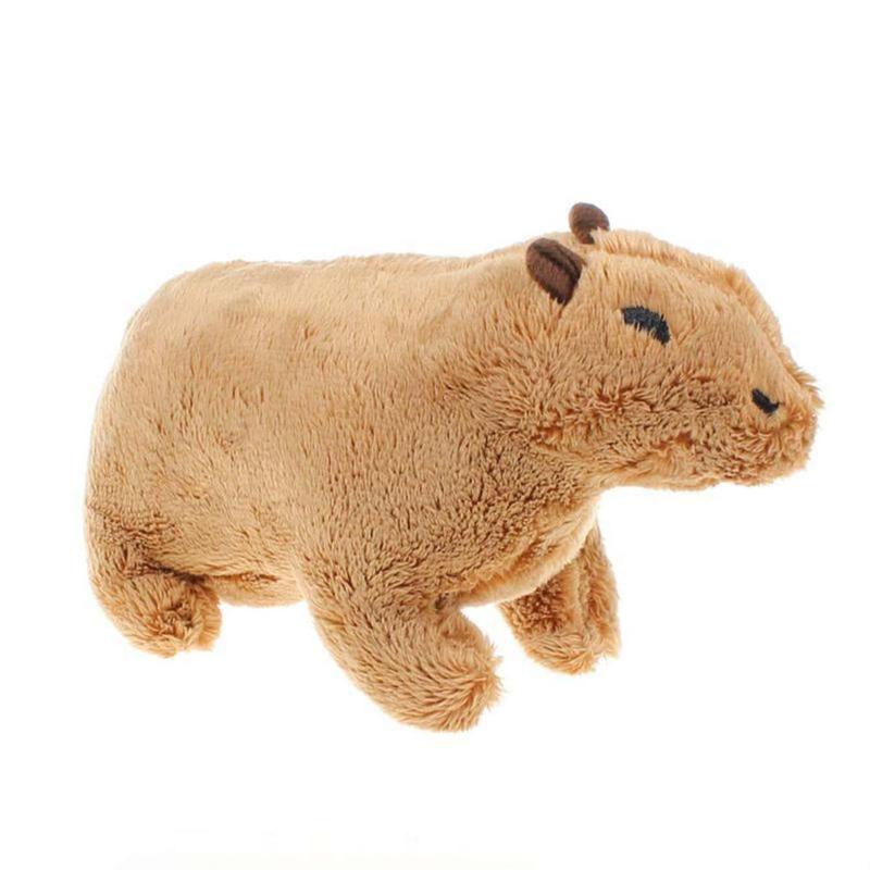 Capybara Design Plush Toy, 1 Count Cartoon Animal Design Stuffed Toys for Kids, Plush Decoration Craft for Home Gift, Home Decor