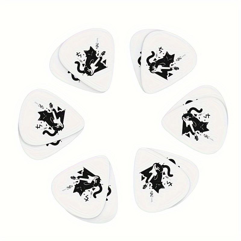 Cool Cat Pattern Guitar Pick, 1 Count Variety Thickness Assorted Guitar Pick, Music Accessories for Acoustic, Electric & Bass Guitars, Unique Gift for Guitarists