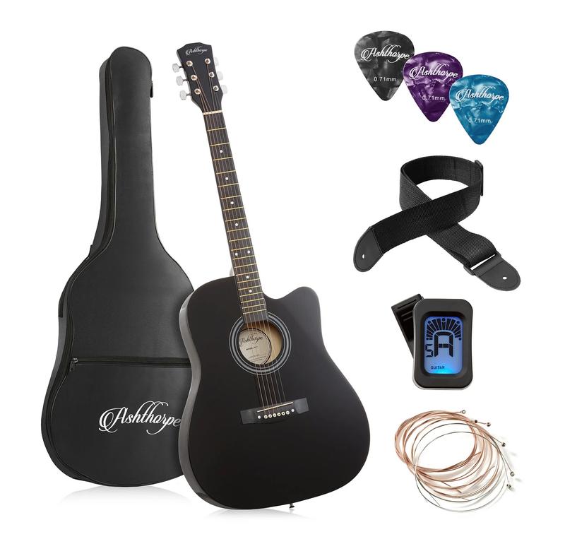 41-Inch Beginner Acoustic Guitar Starter Package