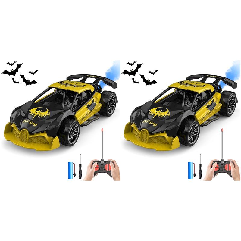 Transformable Robot RC Car+Jet RC Car 2.4GHz-1:18 Scale,Lights,Rotatable Drift,Rechargeable,Christmas Halloween Gift