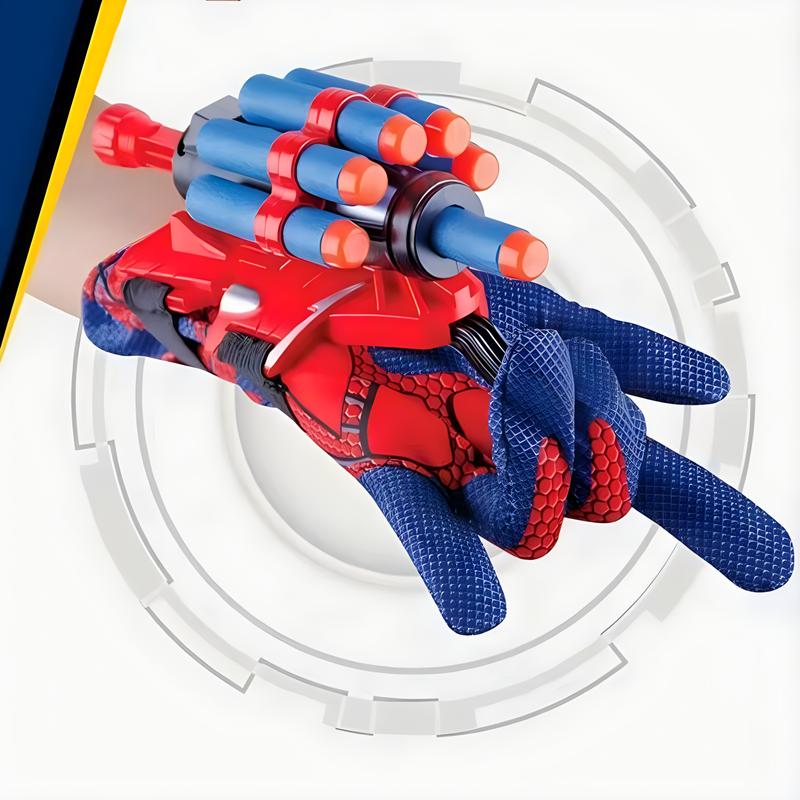 Web Shooters for Kids，Spider Glove Launcher Spider Superhero Toys Cool Kids Toys