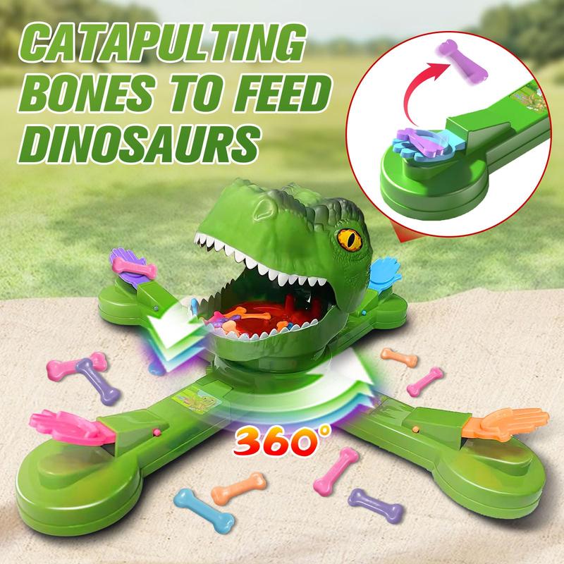 Dinosaur bone gnawing party prank board game, family entertainment company team building friend party must choose, multiplayer game