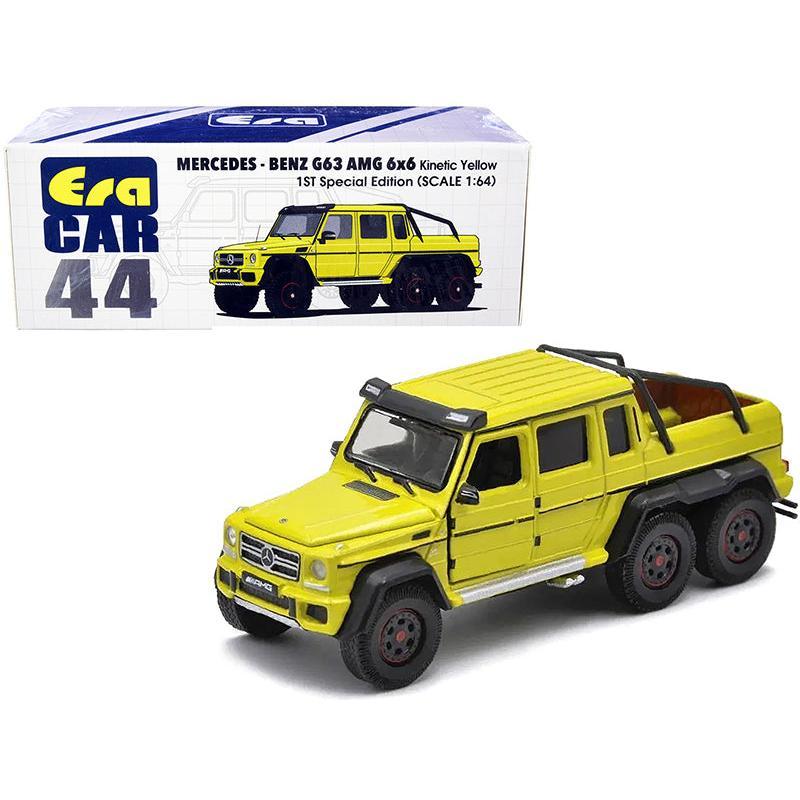 Mercedes Benz G63 AMG 6x6 Pickup Truck Kinetic Yellow 