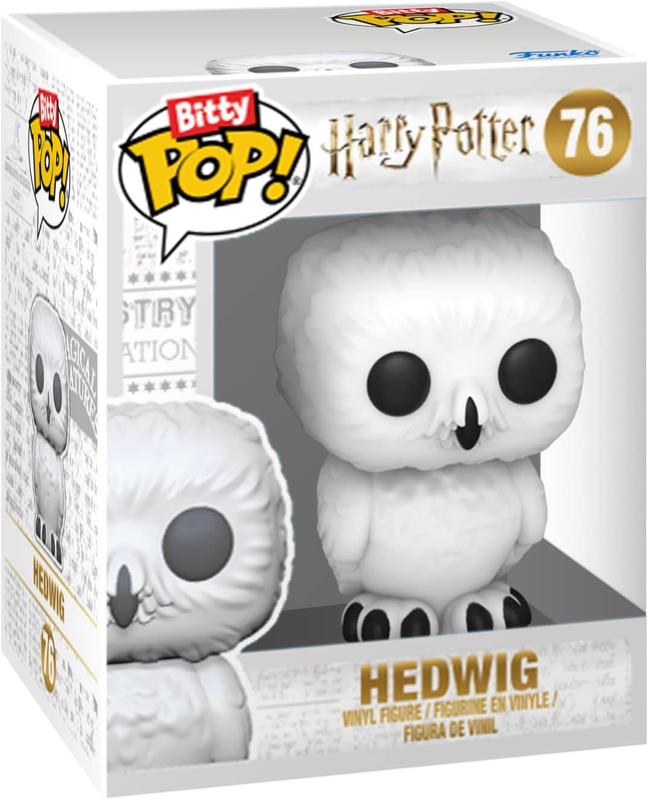 Funko Bitty Pop! Harry Potter Mini Collectible Toys 4-Pack - Harry Potter, Draco Malfoy, Dobby & Mystery Chase Figure (Styles May Vary)