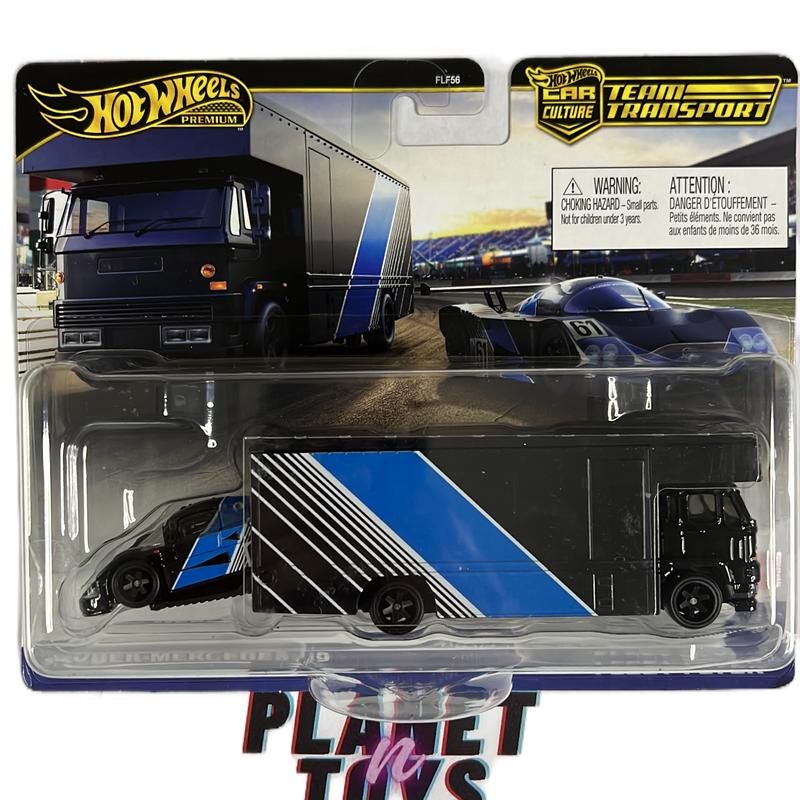 (1:64) Hot Wheels 2024 Car Culture Team Transport B Case •SAUBER-mercedes •66 porsche 906 carrera 6•honda accord