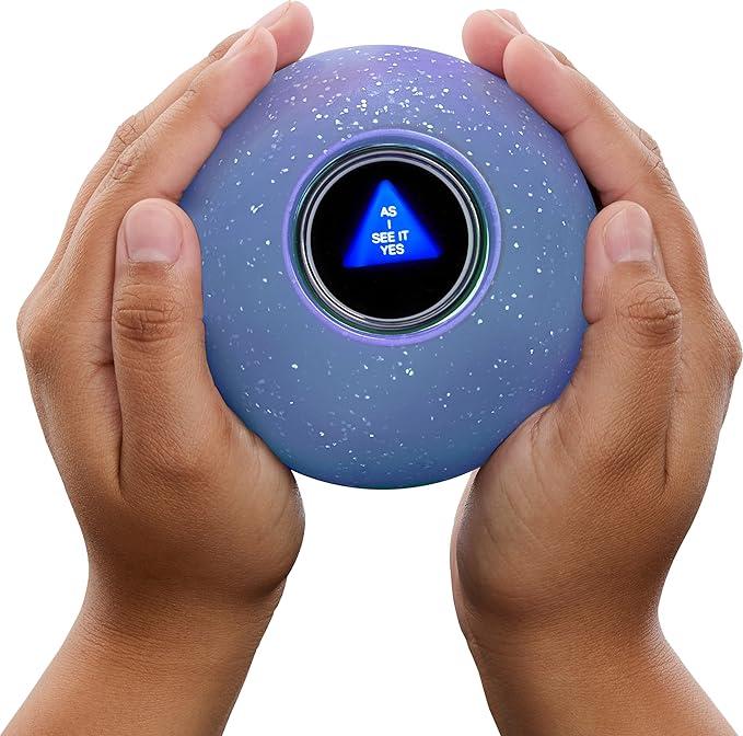 Mattel Games Magic 8 Ball Kids Toy, Retro Themed Novelty Fortune Teller, Ask a Question and Turn Over for Answer