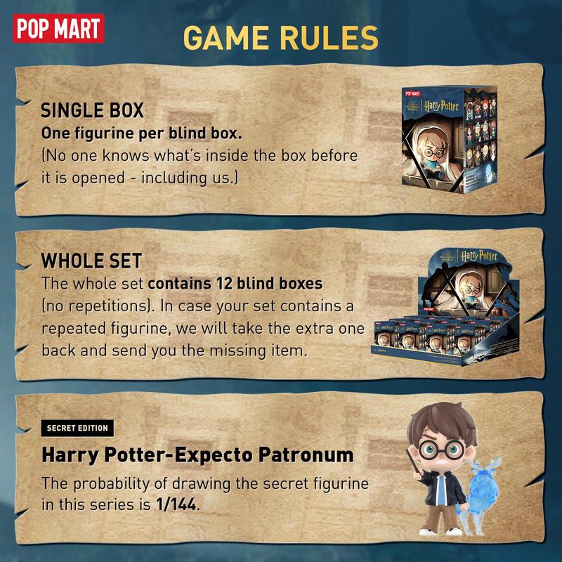 Harry Potter and the Prisoner of Azkaban Series Figures, Blind Box, Mystery Box