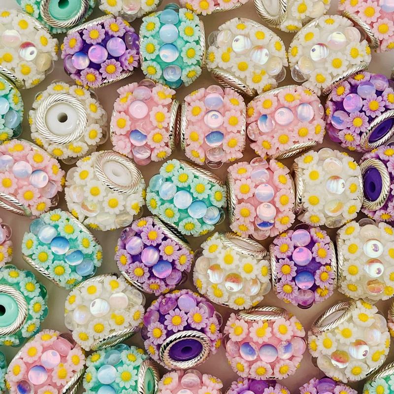 Elegant Fancy Bead Collection - Sparkling Rhinestones, Bold Colors & Unique Textures for Jewelry Making