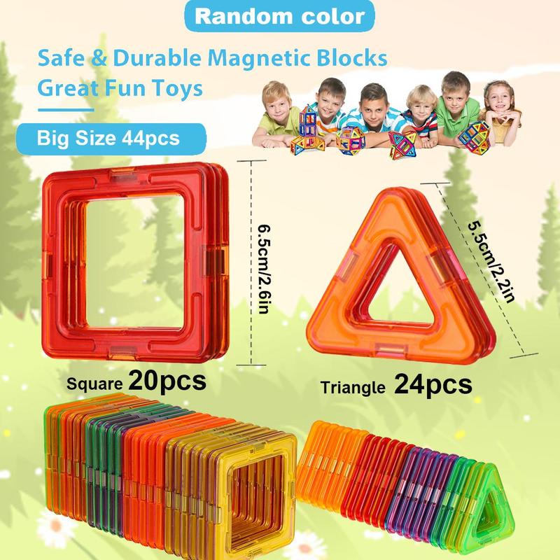 Colorful Building Block Toy, 1 Box Geometry Building Blocks, Math Learning Building Blocks, Party Favors, DIY Kits for Teens