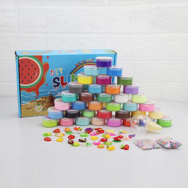 Christmas gift 11 Pack Butter Slime Kit,Super Soft & Non-Sticky, Birthday Gifts for Girls and Boys,Super Soft Sludge Toy